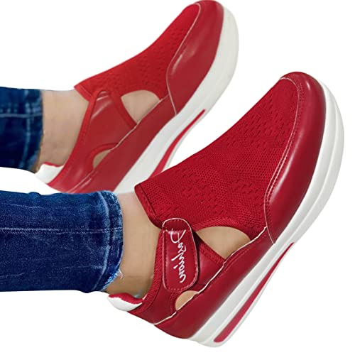 Zapatos Mujer Comodos Casual Deporte Zapatillas Duraderos Sneakers De Ligeras Y Transpirable Niñas Zapatos Para Correr Zapatos De Tenis Resistentes Informales Con Colchón Para Running Jogging Sport