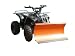 Produktbild 7,5 PS - Quad "T-Rex Hummer RG" ATV 125 cm3 / Mit 1m breitem Schneeschieber / E-Starter + Automatik-Getriebe / Doppel-Sportauspuff / Bis 65 km/h / Fernbedienung + Alarm / Schneeschild Schneeräumer