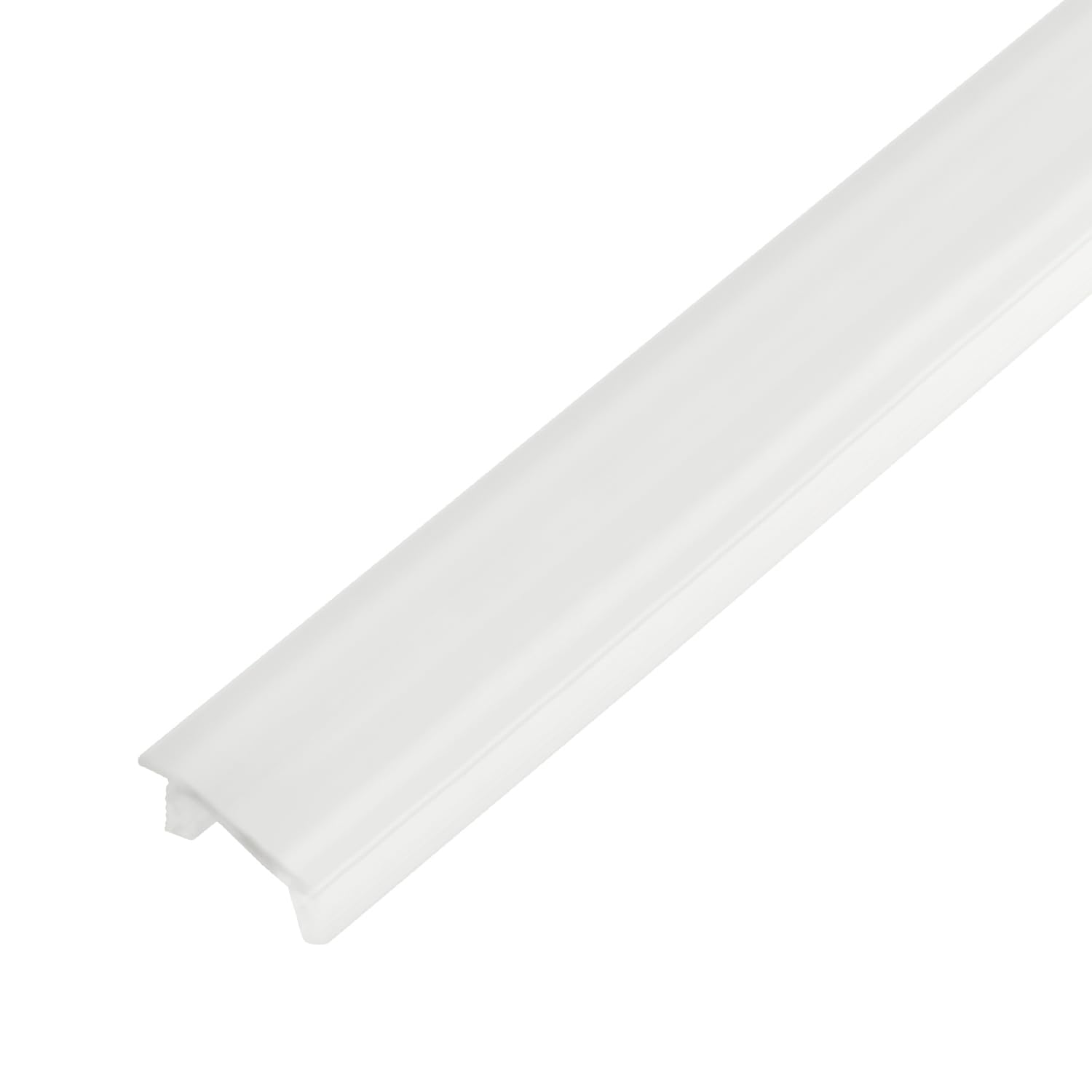 S-Polytec Abdeckleiste, Abdeckung, Staubschutz, Abdeckprofil, Nutenprofil transparent opal NUT 6, NUT 8 (NUT 6 | 2 Meter, 10, Anzahl)