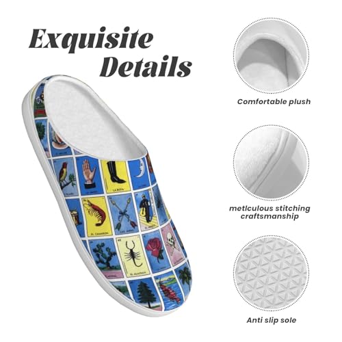 Cute Pandas Slippers Flannel Slippers TPR Cotton Slippers Non-Slip House Slippers For Women Men4