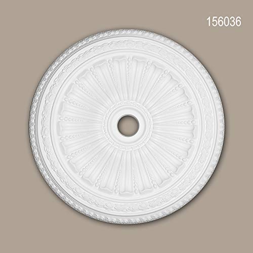 Rosace plafond Profhome 156036 masquer défauts et câbles - 3
