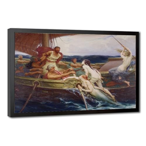 QJWZZong Ulysses And The Sirens, 1909 by Herbert James Draper