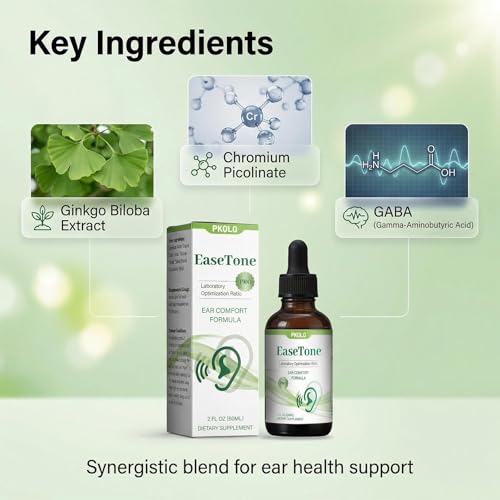 image for PKQLQ Protecting the Ears with Ear Drops, Relieving Tinnitus and maint