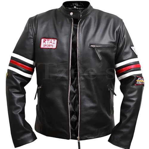 Tzee's House MD Leather Jacket- Dr Gregory Inspired Houses MD Black Real Sheep Leather Jacket3
