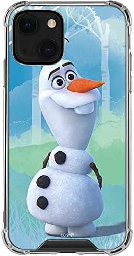 Skinit Clear Phone Case Compatible with iPhone 13 - Officially Licensed Disney Frozen II Olaf Design
