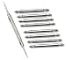Olytop for 22mm Spring Bars Watch Pins Replacement Pins 8 PCS Diameter 1.5mm with Watch Band Remove Tool (22mm)