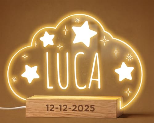 Panorama Lámpara Personalizada 22x15 cm - Modelo Nombre -