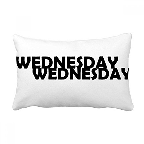 Coussin Mercredi à offrir comme cadeau original de décoration - 2