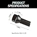 BESULEN 4PCS Car Wheel Lug Bolt Stud, OEM#36136781151 M14 x 1.25 Overall Length 48mm Vehicle Wheel Lug Bolt Nuts Stud, Conical Seat Auto Tire Nut Kit, Compatible with F30 F35 F10