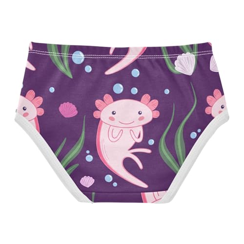 Cute Pink Axolotls Toddler Girls's Underwear 2T 202c12982