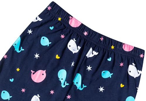 Qtake Fashion Girls Pajamas Summer Short Children Clothes Set Cotton Little Kids Pjs Sleepwear Size 12M-12Years4