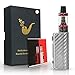 Produktbild 80W E Zigarette Starter Set, 1600mAh Vape Pen Kit, Top Refill 0,35ohm 2,5ml Ezigarette Verdampfer Kopf Tank, Regelbare Watt LED Bildschirm 0,0mg Nikotin (Silver)