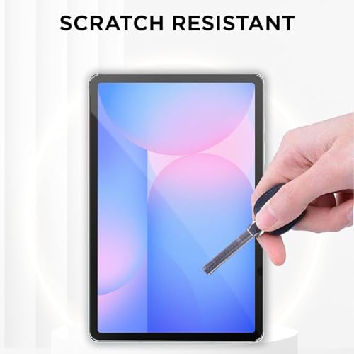 Image of Argus Premium Tempered Glass for Samsung Galaxy Tab S9 FE /S10 FE / S9 / S8 /S7 10.9 inch Screen Protector Guard for Samsung Tablet - Pack of 1