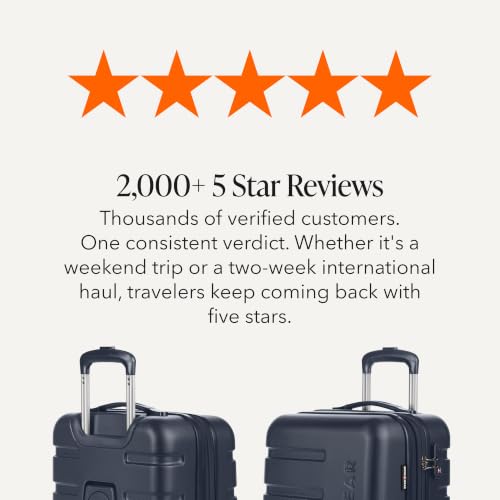 SWISSGEAR Signature Hardside Expandable Carry-On Spinner & Mini Weekender Tote Set, ABS Construction, TSA-Friendly Lock, Navy, 2-Piece Set (19-Inch/Mini Weekender Tote) - image 9