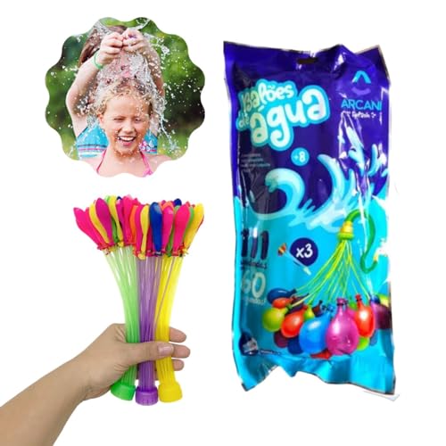 Water Balloons Balão de Água, Guerra de Bexigas Encha 111 Unidades em 60 Segundos Brinquedo Para Jar