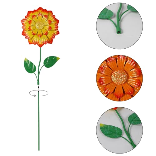 Aoutrow T-EE-043 2 Pack Flower Garden Stakes Decor thumb #2