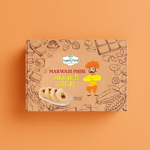 Image of Expert Foods Rajasthani Phinni I Jodhpur Sweet Kesar Finni I Doodh Fini Indian Sweets (Without Sugar) (900 g)