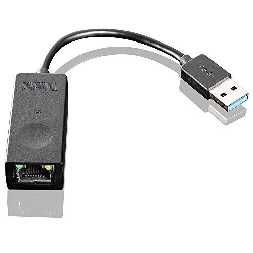 Lenovo 4X90E51405 Thinkpad USB 3.0 Ethernet Adapter for Compatible Lenovo Models