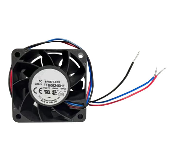 Ventilador de refrigeración 60x38mm FFB0624SHE 24V 0.4A para rack de telecomunicaciones y PC