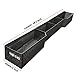 Huskey Golf Cart Baskets Front,One Piece Design Golf Cart Storage Baskets Compatible with Club Car Precedent G&E Golf Cart 2004 & Up Models, Sturdy and Larger Compartments.
