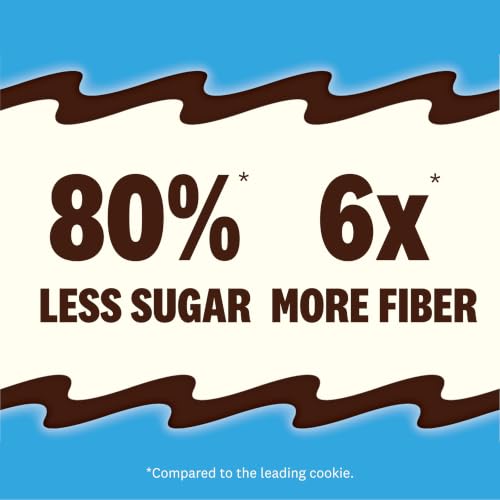 Image of Rip Van Wafels Cookies & Cream Stroopwafels - Healthy Snacks - Non GMO Snack - Keto Friendly - Office Snacks - Low Sugar (3g) - Low Calorie Snack - 12 Count