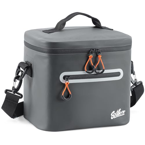Small Insulated Cooler Bag, Ice Hard Shell Lunch Box, Waterproof