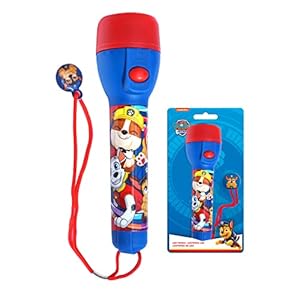 PAW Patrol LED Torch Flash Light, Torch for Night Explorer Kids, Toy Gift for Kids (Paw Patrol Big Torch)