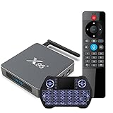 [Nuovo chipset Android 11.0 OS & RK3566] Aggiornamento X96 X6 Android TV Box dotato di il nuovo sistema operativo Android 11.0, e chipset quad-core RK3566 più forte, rende la tua scatola TV Android più stabile affidabile e più intelligente con una velocità di esecuzione più rapida, una migliore compatibilità del software , Giochi e ultime applicazioni Android rispetto ad altre scatole televisive sul mercato ..