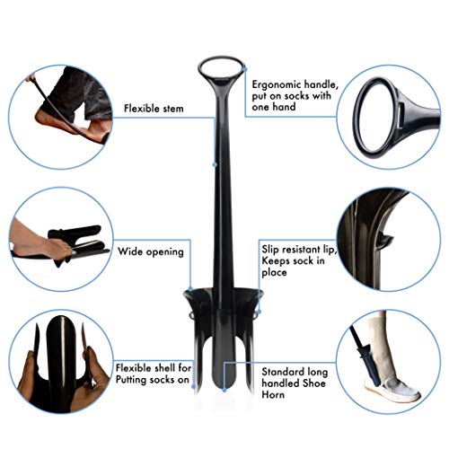 Stauber Best Sock Aid + Shoe Horn #TOP2