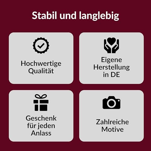 Foto von Crealuxe Edelstahltasse mit Karabiner - Die Besten Angler heißen Wunschname - 330ml Tasse personalisiert mit Gravur, Kaffeetasse, Bürotasse, Metalltasse mit Name, Angelzubehör