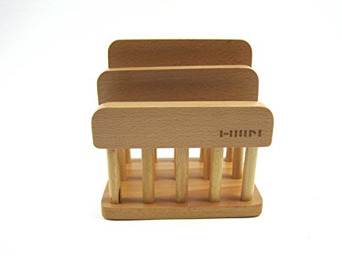 Lenith Wooden Dual Cutting Board Rack Chopping Board Organizer Stand Holder Kitchen #TOP1