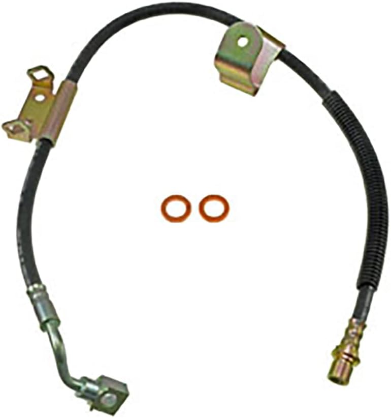 Brake Hose Kit - Set of 4 Brake Line Front and Rear Brake Hydraulic Hose for Chevrolet Avalanche 2500 2002-2005 for Chevy Avalanche 2500 2002-2005 for Chevrolet Silverado 1500 2002-2006