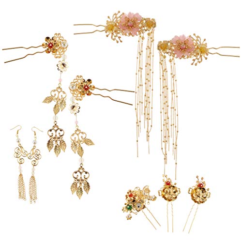 Prettyia Chic Bridal Headdress Wedding Jewelry Chinese Traditional Hair Accessories