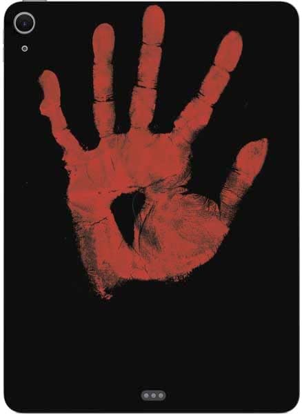 Skinit Decal Tablet Skin Compatible with iPad Air 11in (2024-2025) - Biohazard Red Design