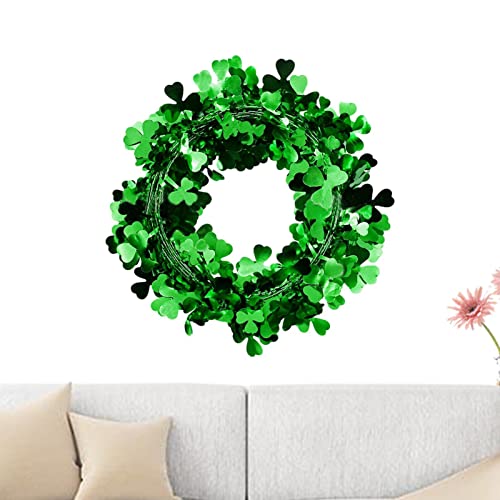 guirlanda irlandesa - Guirlanda do São Patrício,Guirlanda trevo trevo guirlanda folha verartificial