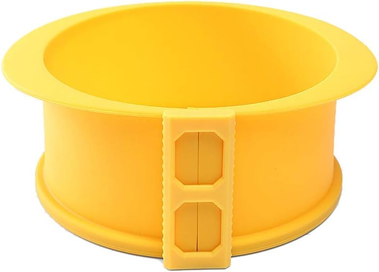 Moule à gâteau rond en silicone amovible 9 pouces pour cuisson au four