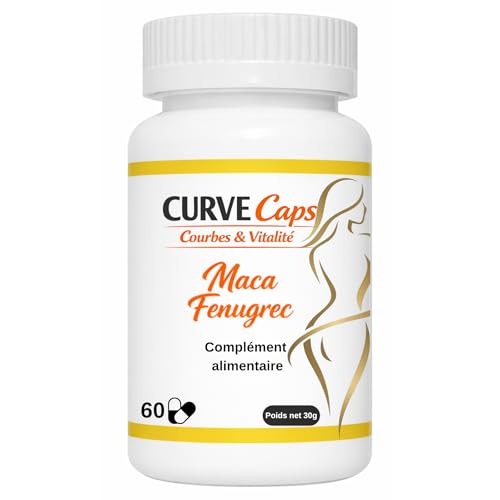 Complément alimentaire femmes CURVE Caps vitalité et bien-être | 60 gélules