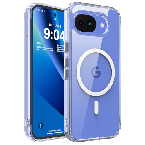 Image of WRJ Magnetic Case for Google Pixel 10a 6.3-Inch,Clear