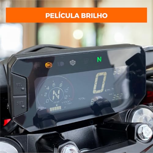 Pelicula De Proteção Brilho Painel Cb 300f Twister 2023 2024 2025 2026 / Sahara 300