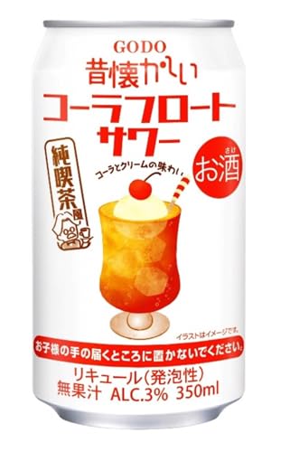 合同酒精 昔懐かしいコーラフロートサワー [ チューハイ 3% 日本 350ml×24本 ]のサムネイル