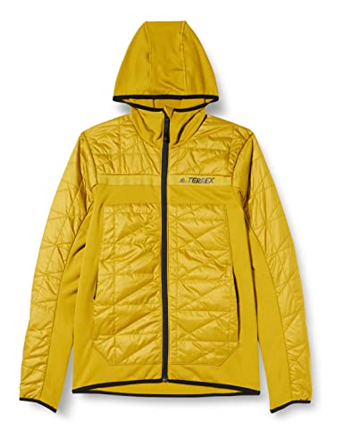 Adidas Mens Jacket (Technical) Terrex Multi Primegreen Hybrid Insulated Jacket, Pulse Olive, HI3616, XS