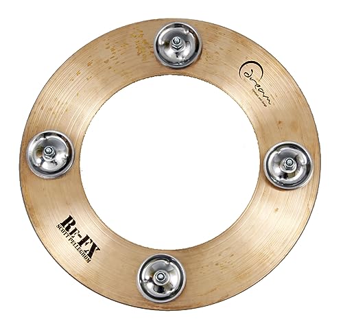 Dream Cymbals and Gongs REFX-CC10 ReFX Crop Circle w/Jingles - 10 inch