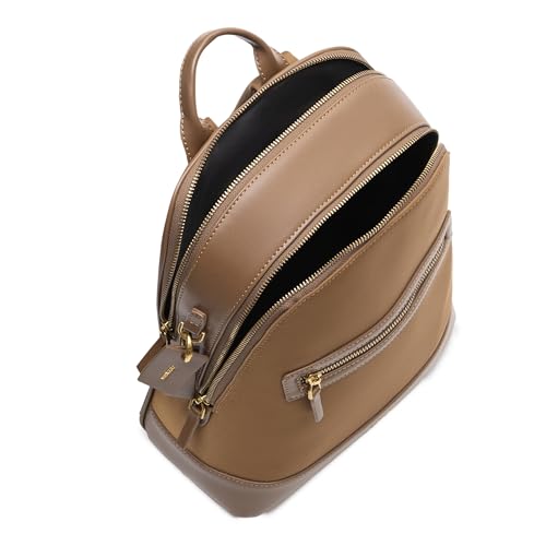 Image of Miraggio Sloane Solid Backpack For Women Fits Upto 13 Inches Laptop With Adjustable Strap | College Bag For Women | Women Backpack For Office Travel & Everyday Use