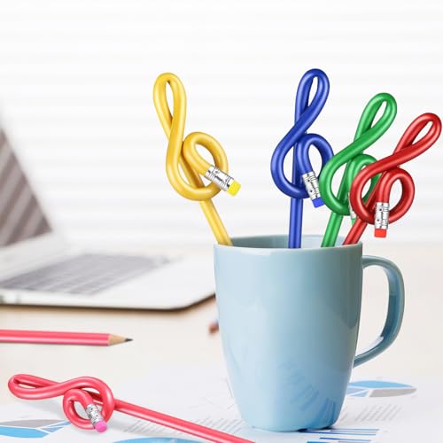 Crayons forme notes de musique pour éviter l'ennui des devoirs d'école
