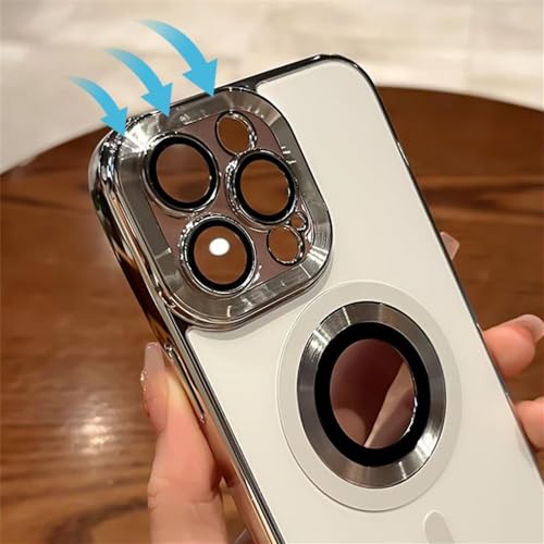 Étui magnétique antichoc pour iPhone 12 Pro Max silicone - 4
