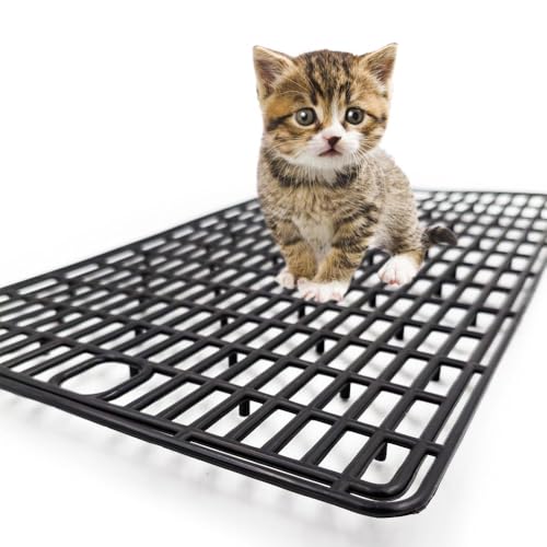 image for Generic Plastic Mesh Tray for Dogs, Cats & Small Pets – Anti-Leak Cr
