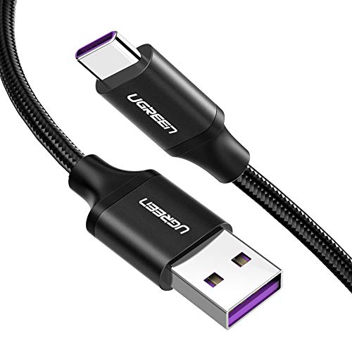 5A HUAWEI SuperCharge USB C Cable Black / 1M