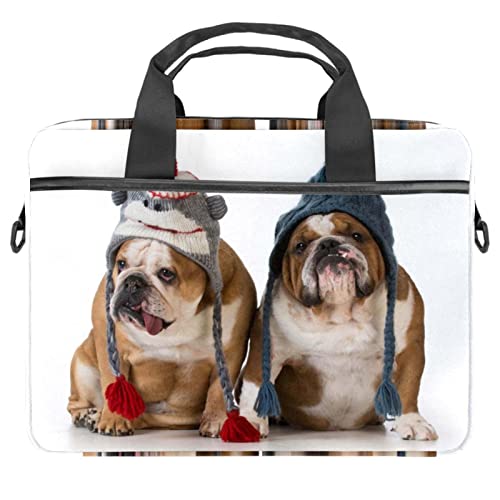 Sacoche ordinateur portable 13.3 pouces au motif de chien à chapeau pour égayer vos cours