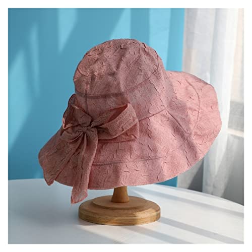 Chapeau d'été grand arc YXWYXWA capeline de plage respirante et élégante pour femme