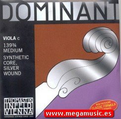 CUERDA VIOLA - Thomastik (Dominant 139) (Plata) 4ª (Do) Medium Viola 3/4